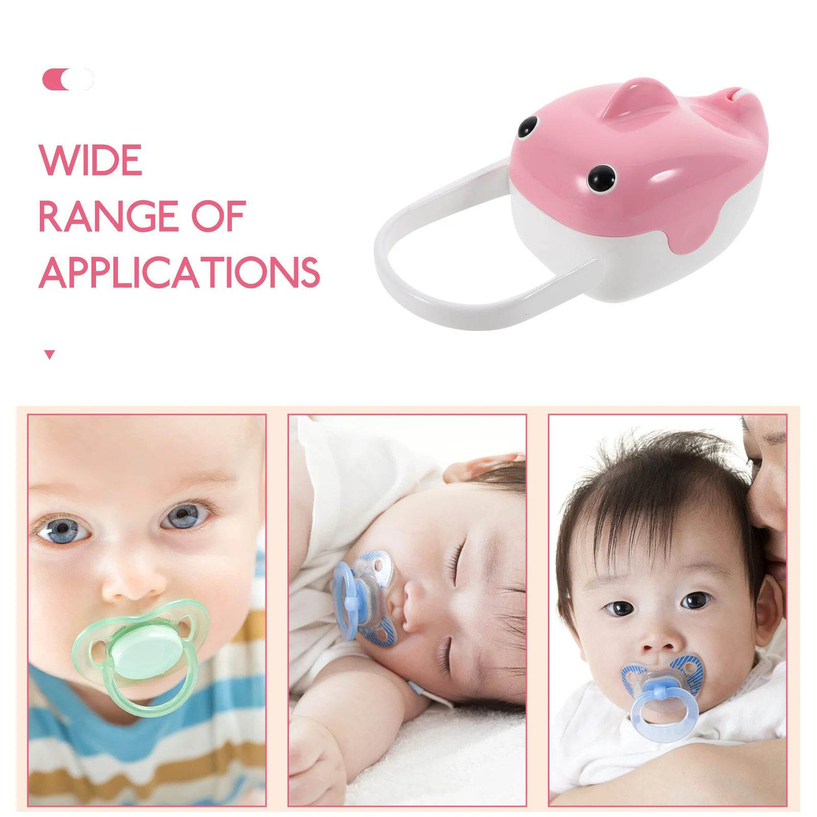 

Portable Box Pacifier Case Storage Dust Pacifier Container For Travel Container For Cleanliness