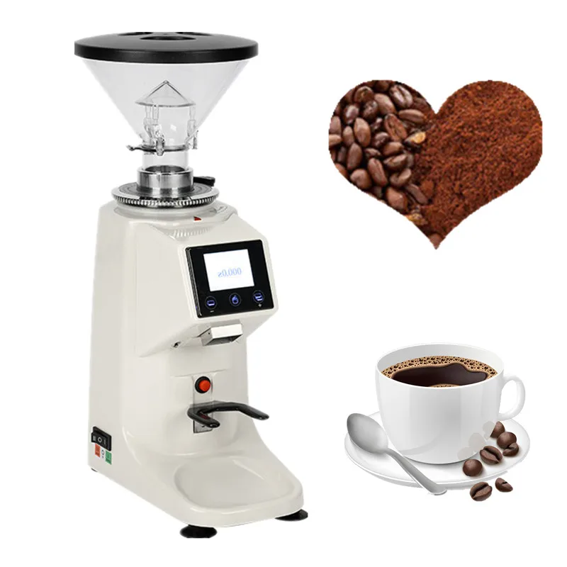 Automatic coffee cocoa beans grinding machine electric coffee grinder for coffee shop