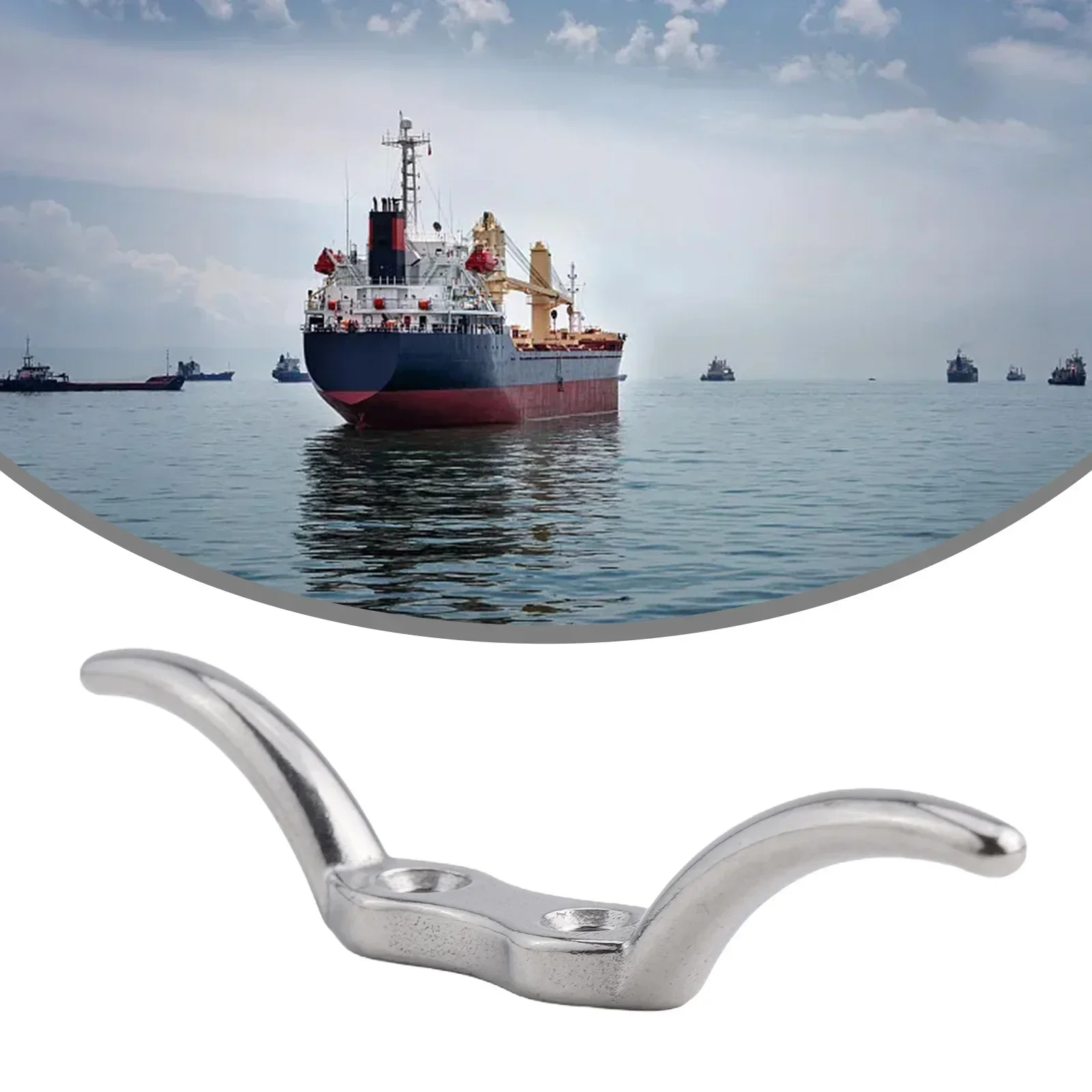 High Quality Hot Sale 100% Brand New Rope Cleat Hook Hook Flag Pole Accessory Hook Hardware Marine Hardware Polished