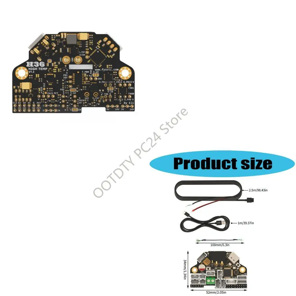 

H7BA H36 V1.3 Combos Tool Board for 3D Printers with Onboards TMC2209, USB hubs