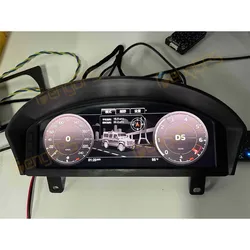 12.3'' Android 13 for Land Rover Defender Digital Cluster LCD Instrument Panel Car Virtual Instrument Panel LCD Instrument Led
