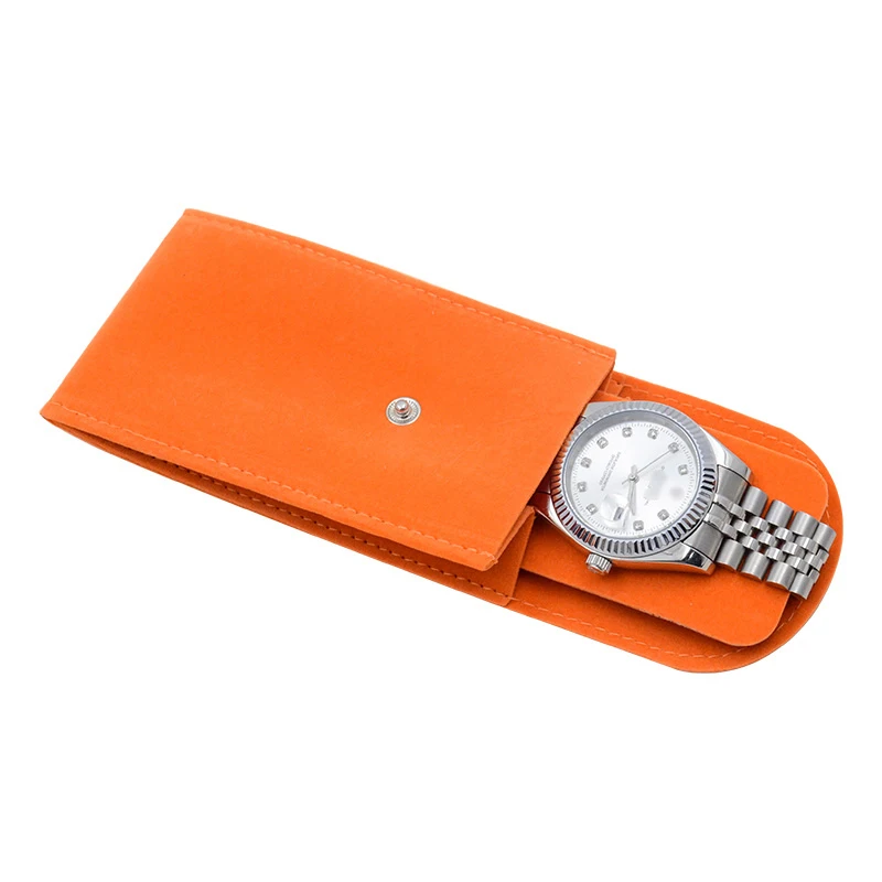 YIBIDUN Brand New Watch Storage Bag Portable Watch Bag Travel Watch Box Storage Box Green/Brown/Green image 6