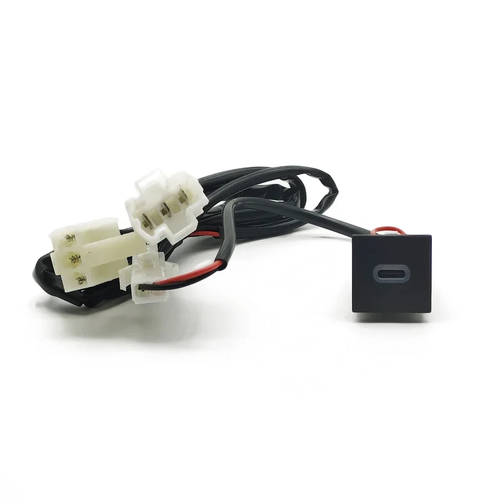 USB-Autoladebuchse, 12 V/24 V, USB-Ladeauslass, Netzteil, PD-Typ, für VW Golf 6 Jetta 5 MK5 Scirocco 2006–2014