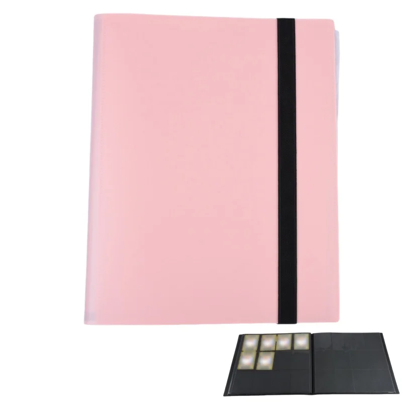 Premium multi-pocket trading card binder - biedt plaats aan 160/360/480 kaarten - duurzame PP-hoes - ideaal voor basketbal-, voetbal- en sportkaarten