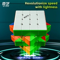 QiYi M Pro 4x4x4 Cube Magnetic 4x4 M Pro Professional Speed Cube Stickerless Magnet Magic Educational Toys