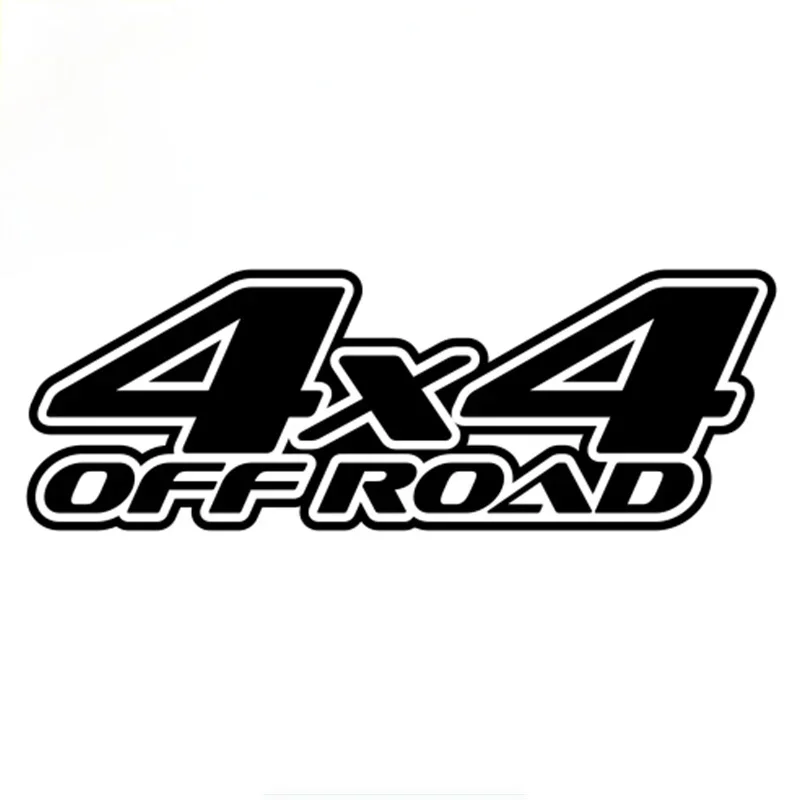 

Car stickers Personality Car Sticker 4x4 Off Road Auto Decorative Waterproof Vinyl Decal JDM Polo PVC 15cm