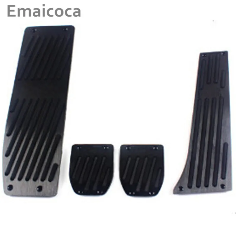 Emaicoca Car styling FootRest Gas Brake Pedal cover case For BMW M1 M2 M3 M4 E30 E32 E34 E36 E38 E39 E46 E84 E87 E90 E91 E92 E93