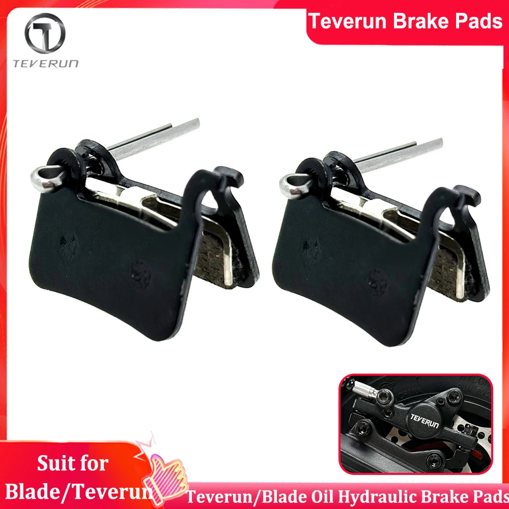 Original Teverun Oil Hydraulic Brake Pads for Official Teverun Fighter Mini Pro/11/11+ Blade GT/GT+ ll Electric Scooter