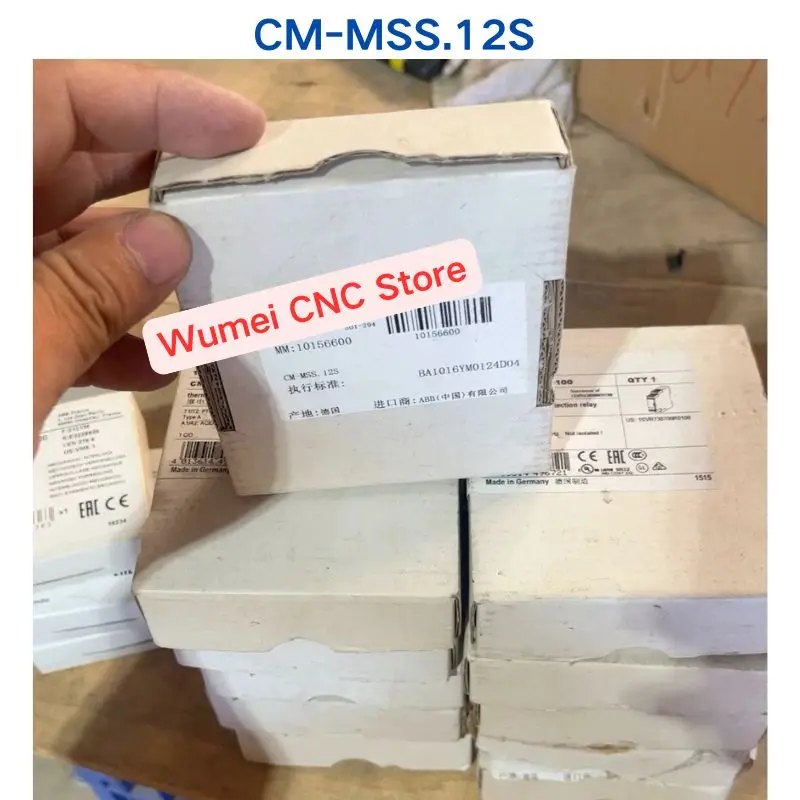 العلامة التجارية الجديدة لمرحل حماية ABB CM-MSS.12S 1 قطعة