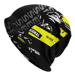 Najlepszy Moment Ayrton Senna kapelusiki dziecięce czapka z dzianiny jesień zima Street Skullies czapki Unisex dorosły ciepły podwójny czapka