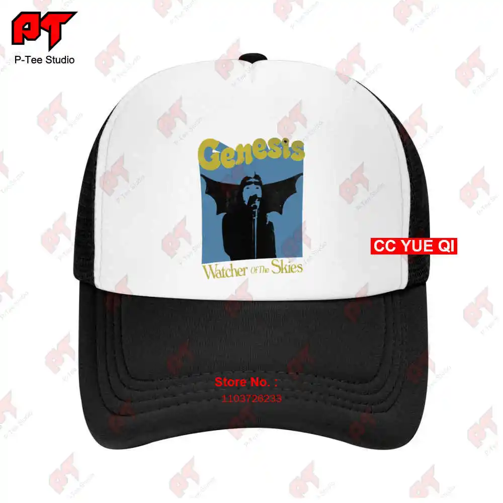 Genesis Watcher Of The Skies Rock N Roll Music Band Baseball Caps Truck Cap ZI6V