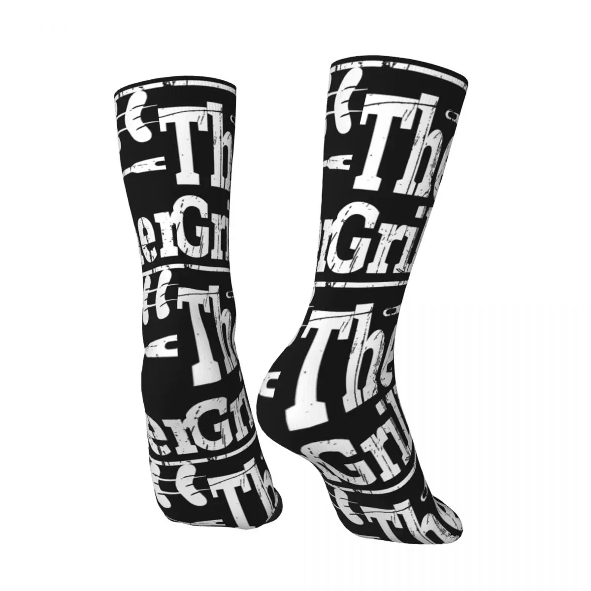 Chaussettes de Compression drôles pour hommes, super papa, Hip Hop, Harajuku Grill, père heureux, motif imprimé de qualité, chaussettes d'équipage décontractées pour garçons