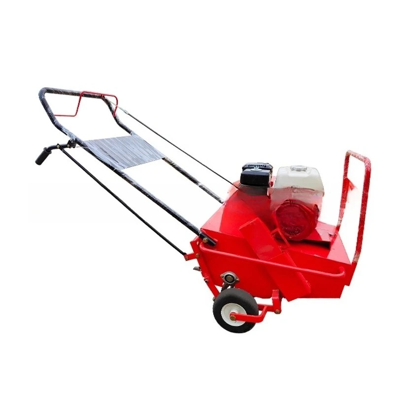 

Lawn punching machine, property landscaping and grass maintenance, grass root turf loosening and ventilation machine