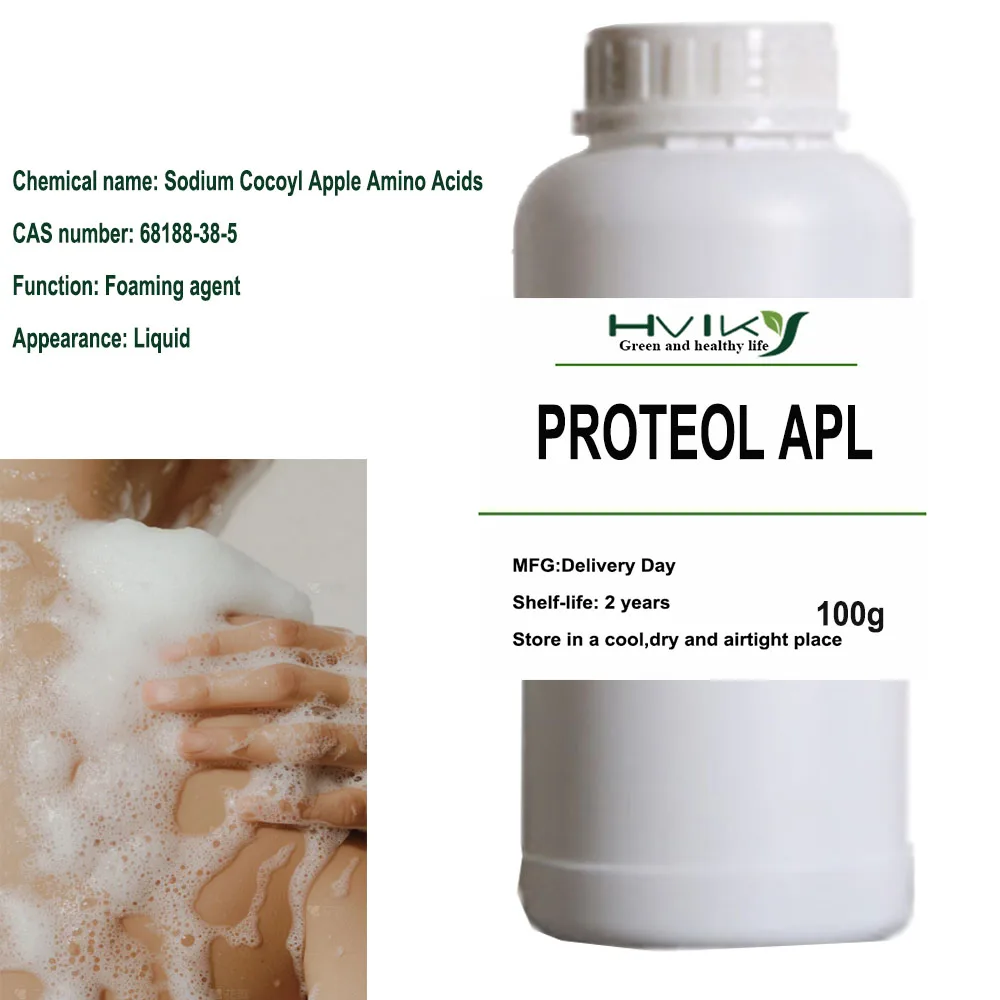 Proteol Apl Apple Amino Acid Foaming Agent Amino Acid Surfactant, Mild and Non Irritating Cosmetic Raw Material