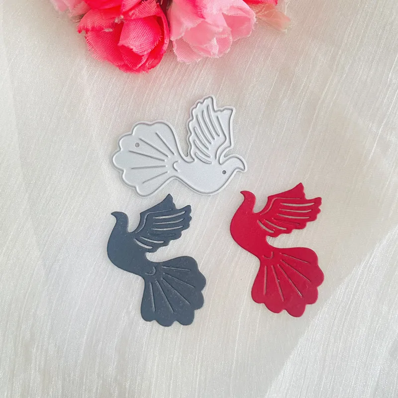 cute bird pigeon decoration die Metal Cutting Dies DIY Scrapbook Paper Cards Embossing Craft Die Cut handmade craft