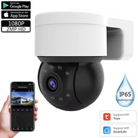 Outdoor Waterproof Wireless 1080P 2MP Camera Tuya Smart Life Home Security PTZ IP Zoom Dome Cameras CCTV Video Surveillance