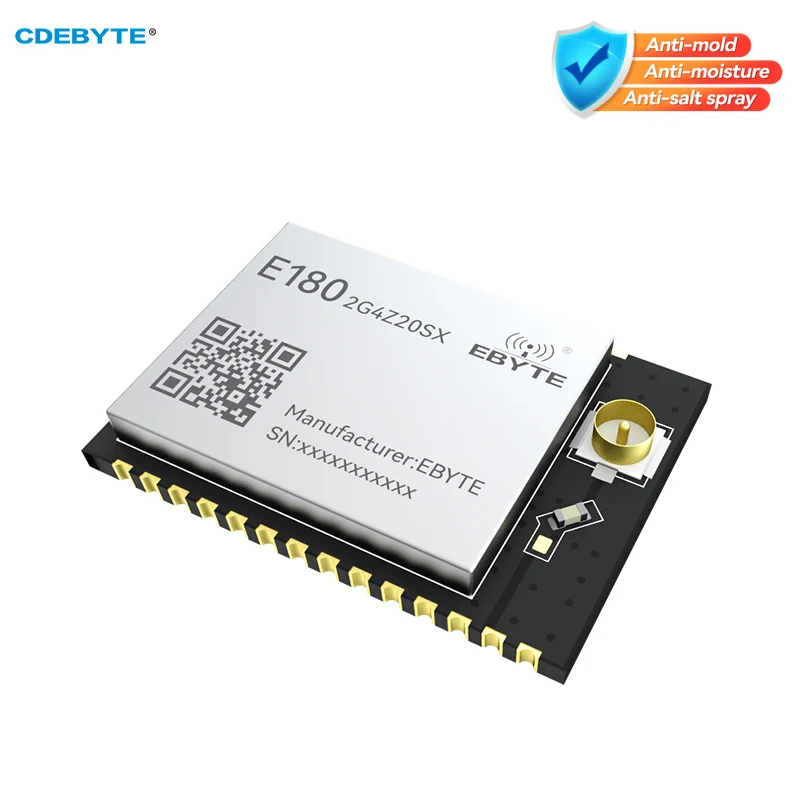 

Zigbee 3.0 Wireless Module Self-Organised Networking CDEBYTE E180-2G4Z20SX Low Power Consumption Industrial XBEE MESH SMD 20dBm