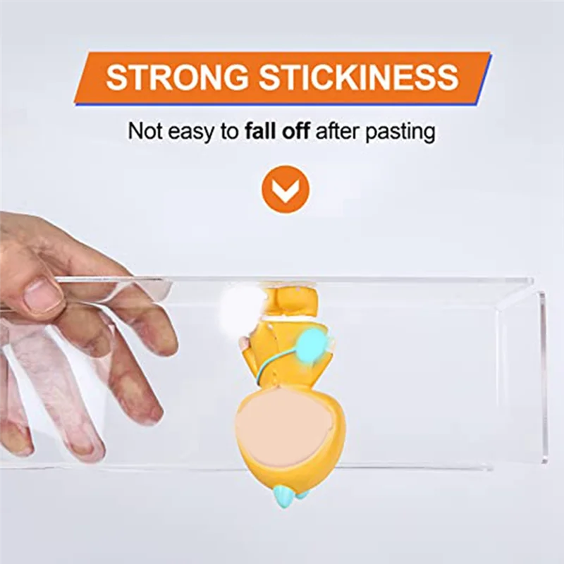 1000 قطعة نقاط لاصقة واضحة على الوجهين النقاط سجل القصاصات المشارك لزجة النقاط مستديرة شفافة لشريط البالونات واللاصق