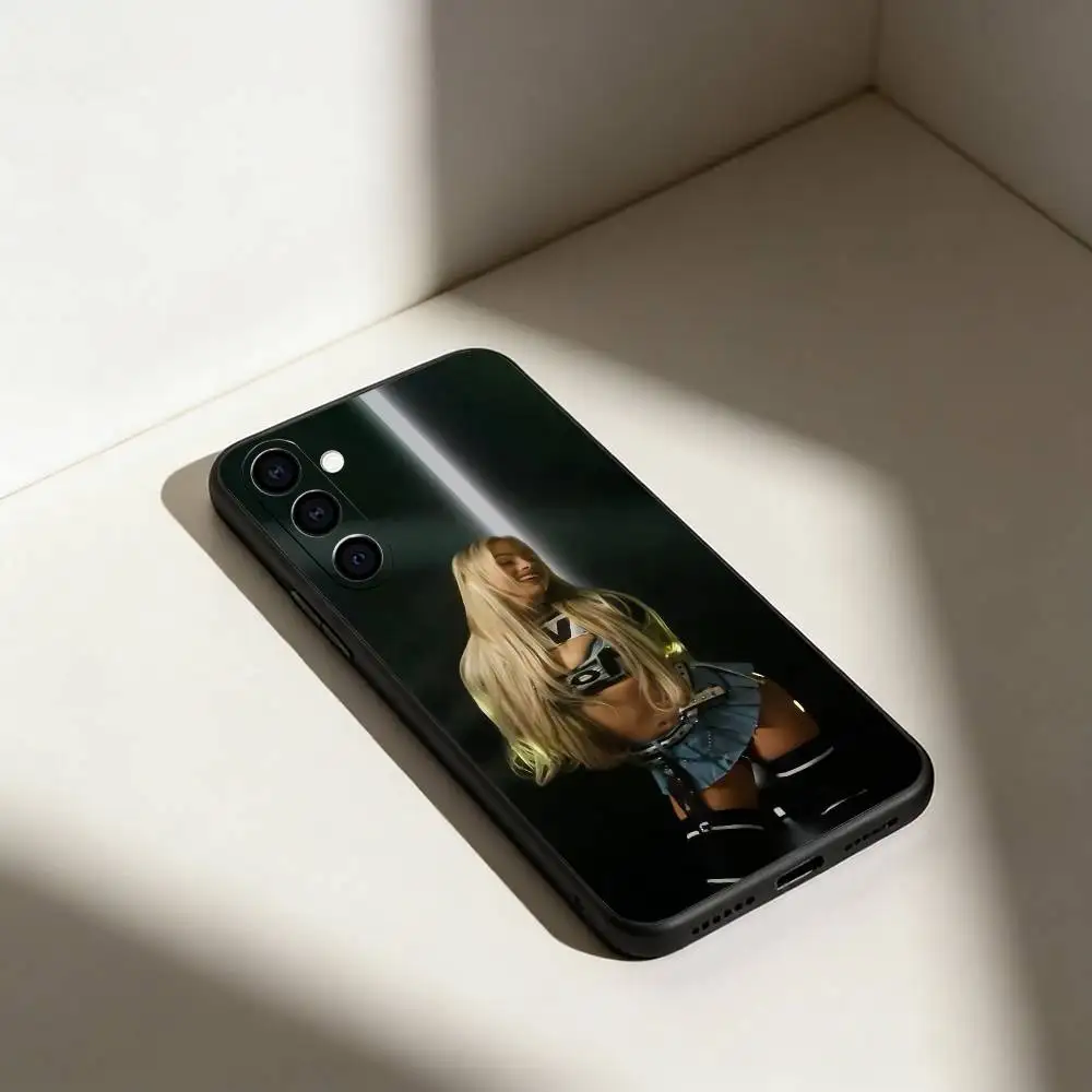 Чехол для телефона L-Liv Morgan для Samsung Galaxy A20,21s,,22,31,32,52,53,72,73,80,91 Soft Black Shell