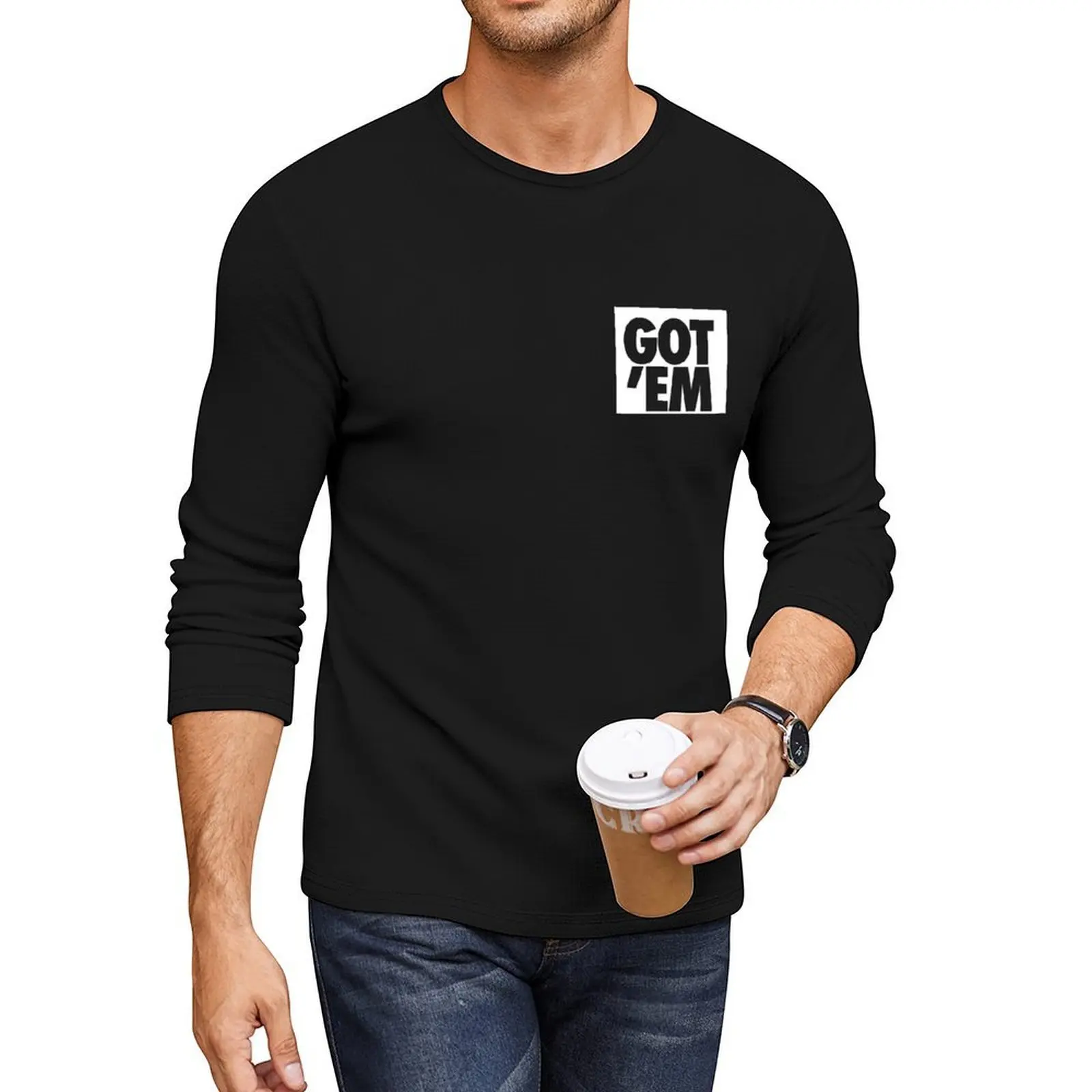 

GOT'EM Long T-Shirt Aesthetic clothing quick-drying t-shirt heavyweight t shirts tees Men's clothing
