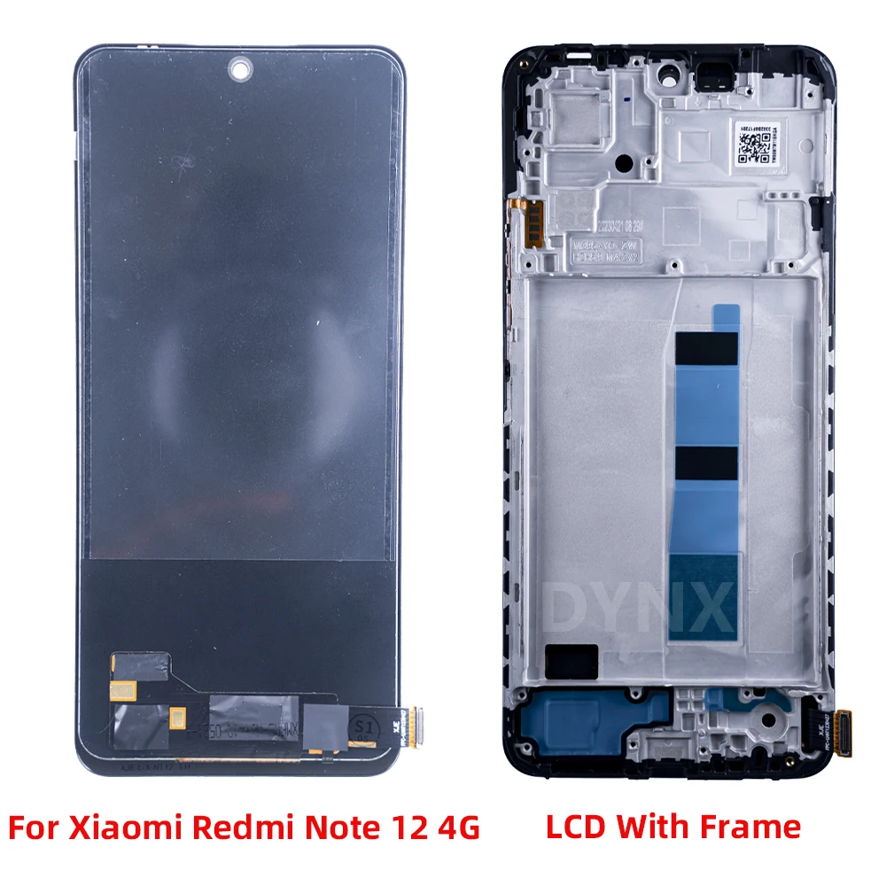 TFT LCD For Xiaomi Redmi Note 12 4G lcd 23021RAAEG 23021RAA2Y Display Touch Screen Digitizer Assembly