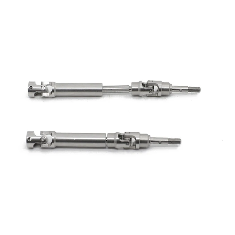 Front Cvds Rear Cvds Parts Silver Drive Shafts Suitable For Traxxas 1/10 Slash4x4 Rustler Stampede Slash2wd