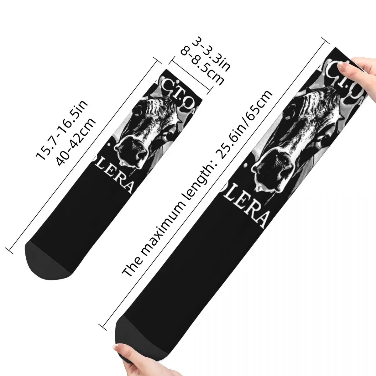 Chaussettes en Lactose TEmbed Cow Accessoires, Chaussettes respirantes, Chaussettes graphiques Kawaii, Chaussettes à tube moyen, Confortables pour femmes et hommes, Cadeaux