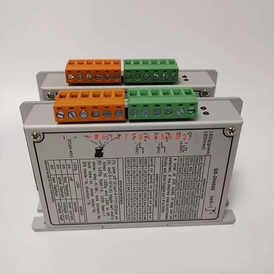 NEW START stepper motor driver QS-2H404D instead of MS-2H057M is suitable for 42BYG250A/B/C and plasma controller