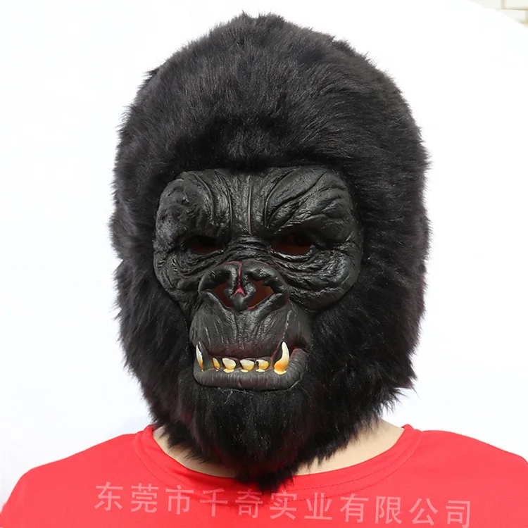 2024 New Gorilla Headset King Kong Series Monster Latex Dinosaur Mask Full Face cosplay Party Prop