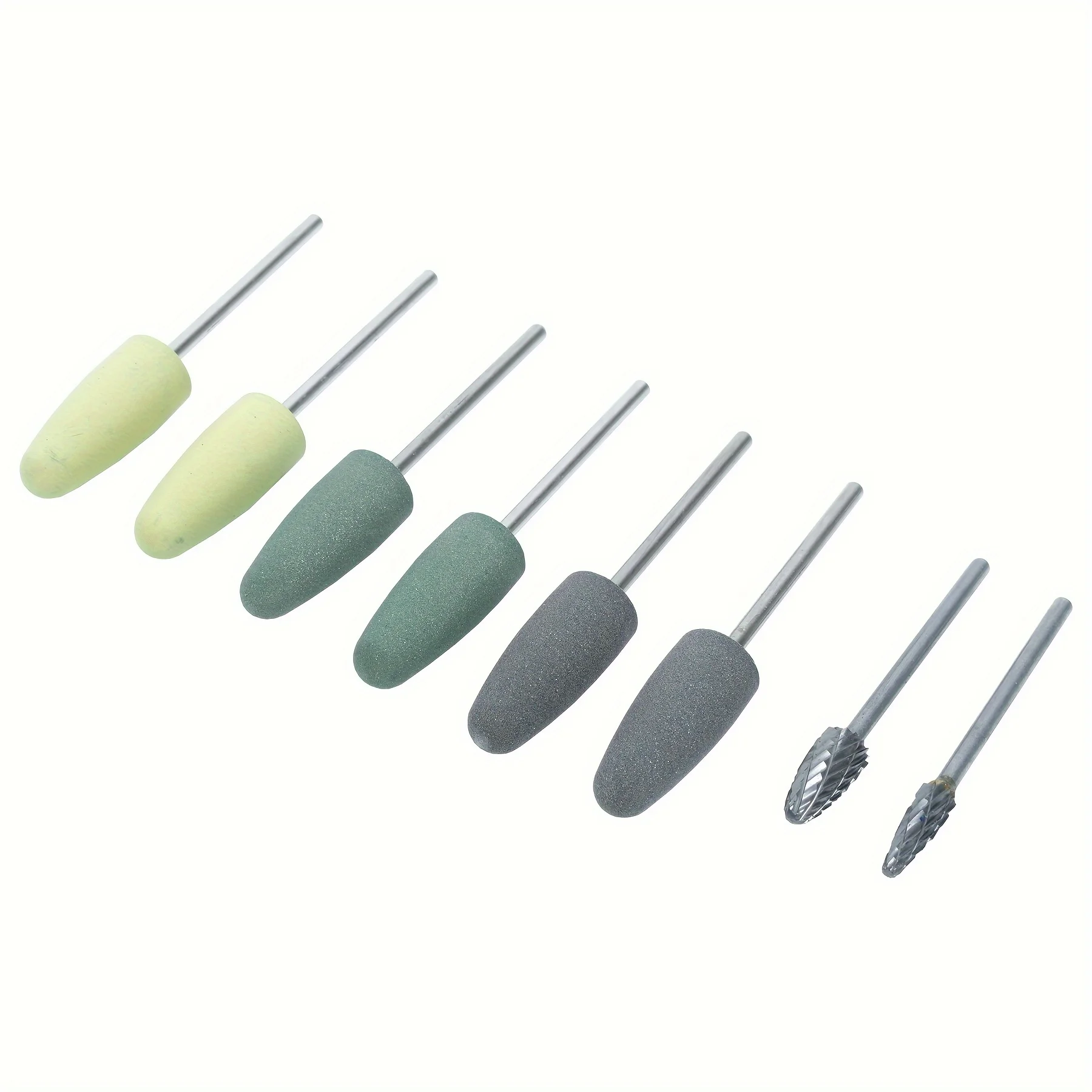 8 sztuk/zestaw zestaw wierteł do paznokci do Manicure frez akcesoria Pedicure Eletric Machine końcówka do paznokci szczotka zadziorów narzędzia