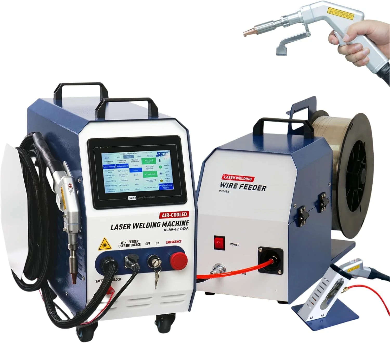 High Quality New Handheld Automatic Fiber Laser Welding Machine With Digital Control Engine Core Portable Design