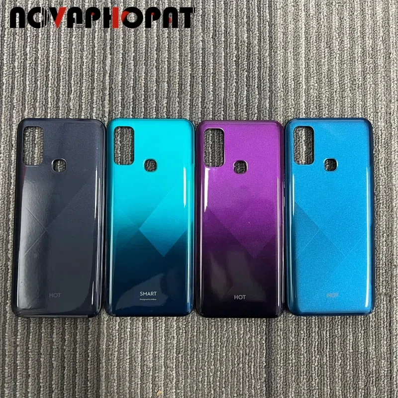 

Novaphopat задняя крышка аккумулятора для Infinix Hot 9 Play X680 X680B X680C задняя крышка корпуса