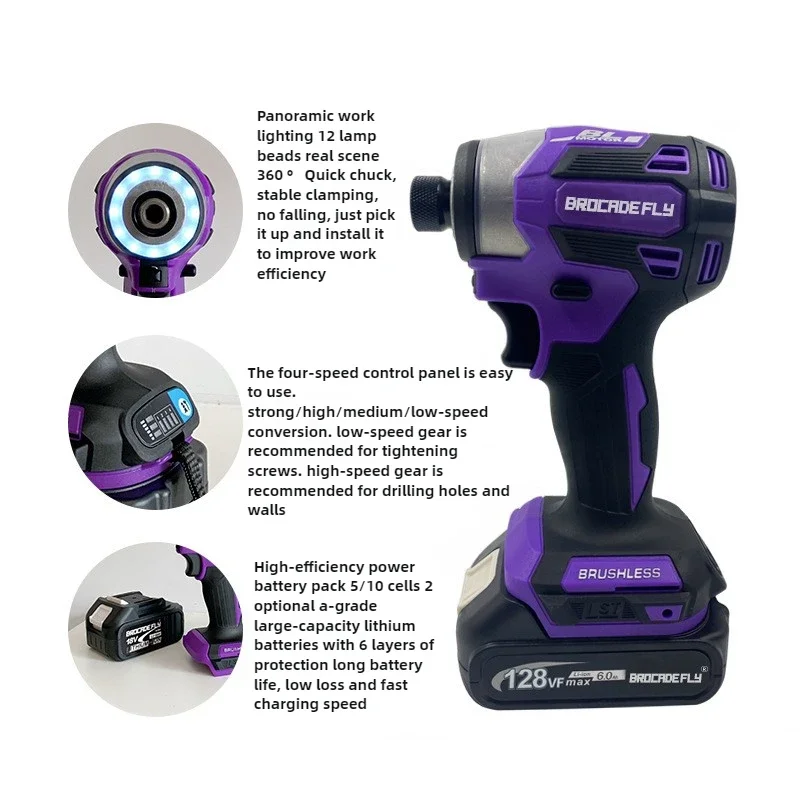 173 مفتاح ربط مثقاب كهربائي TD173 مفك براغي مثقاب كهربائي محمول باليد #3