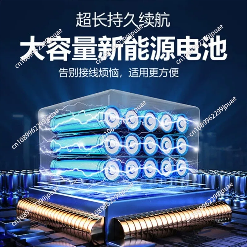 Cordless Automatic Wet Dry Floor Scrubber Powerful Household Industrial Sweeping Cleaning Mop Machine