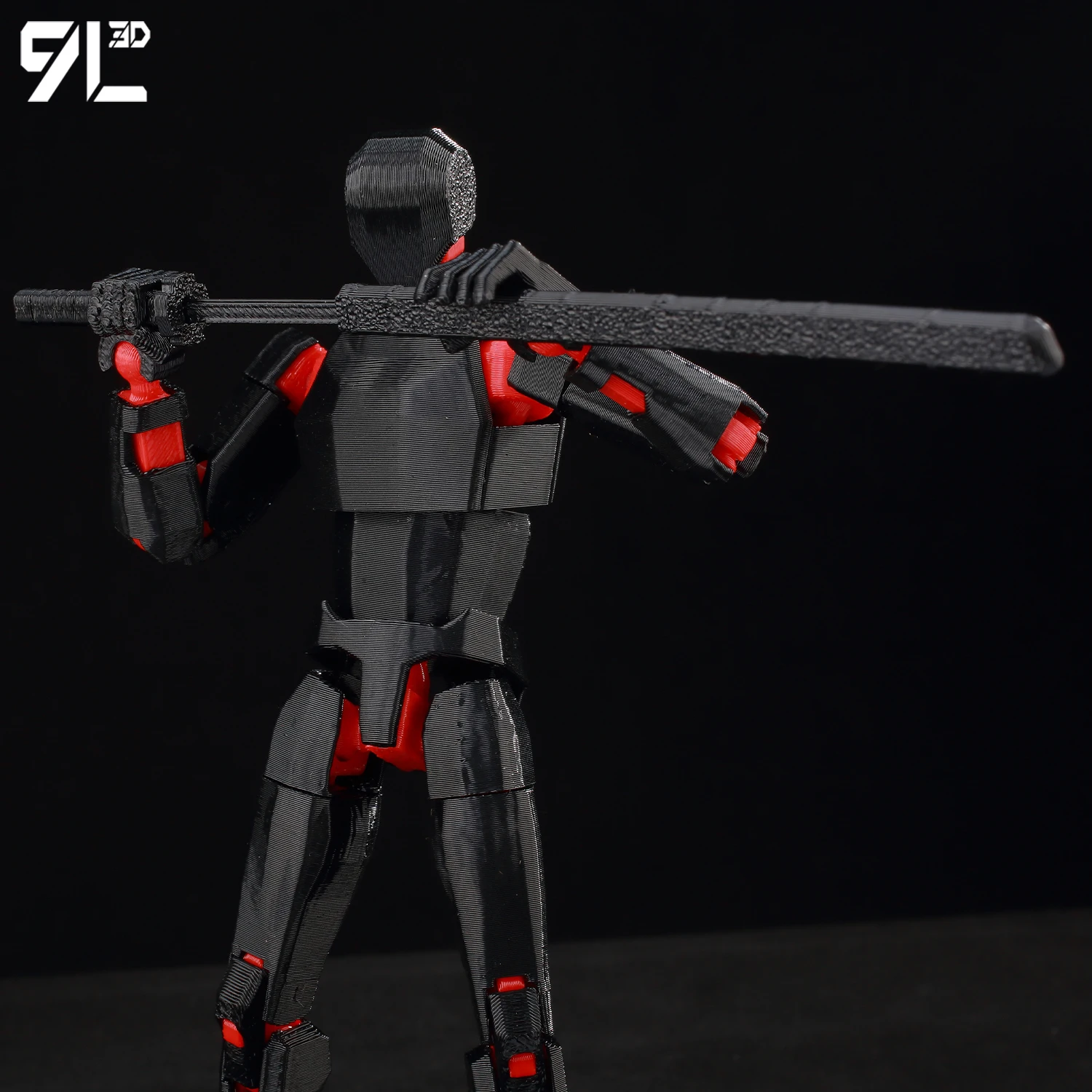Weapons Pack 4.0 for 9L3D Titan13 Lucky13 T13 Dummy13 Action Figure 3D Printed Armory Expansion Set Battle Collectible Toys