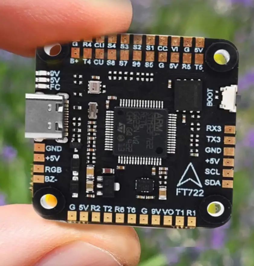 

F722/F405 Flight Controller 3-6S 60A BLheli_S 4IN1 ESC Stack BF/INAV for Mark4 FPV 5-10 Inches FPV Drone Quadcopter DIY Parts