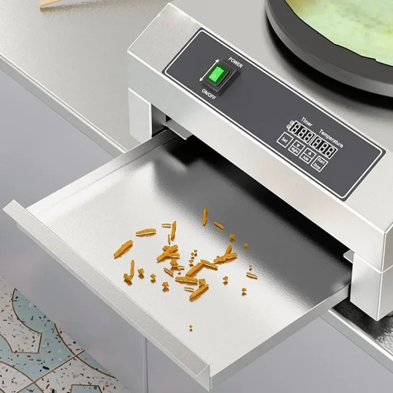 Commercial Induction Pancake Maker Desktop Electric Griddle Stall Use Multigrain Jianbing Crepe Making Machine
