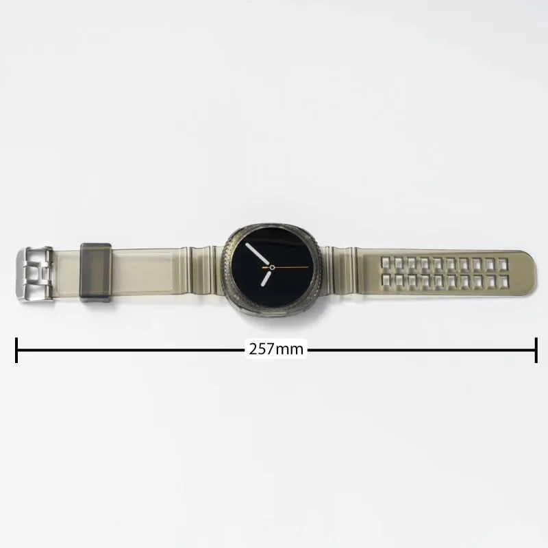 Case+Strap For Samsung Galaxy Watch 8 40mm 44mm band pulseira Transparent Silicone Bracelet correa Galaxy Watch 8 Accessories