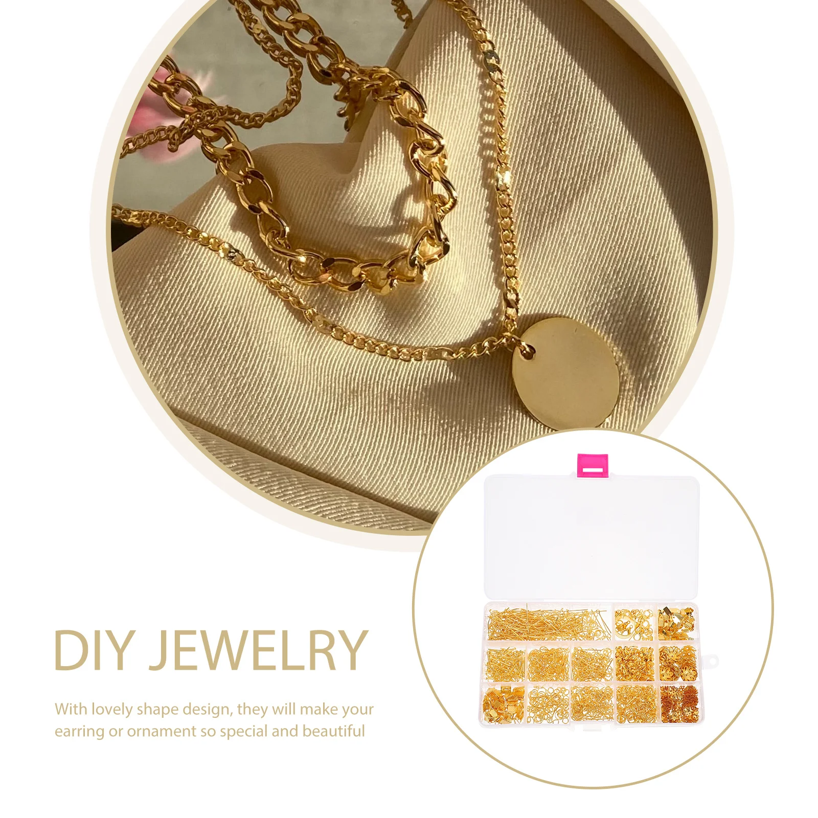 

1 Box Diy Earring Making Kit Replacement Backs For Stud Dangle Earrings Jewelry Accessories Handmade Craft Supplies