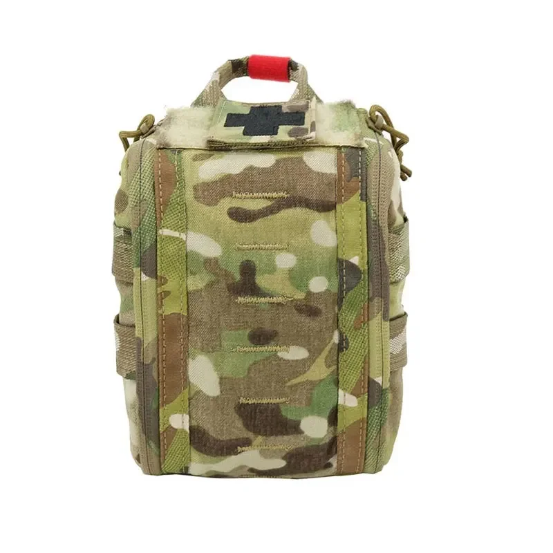 Tactical First Aid Kit Multicam EMT EDC Molle Medical Pouch Gear Outdoor Hunting 500D Emergency Survival Tool Waist Bag