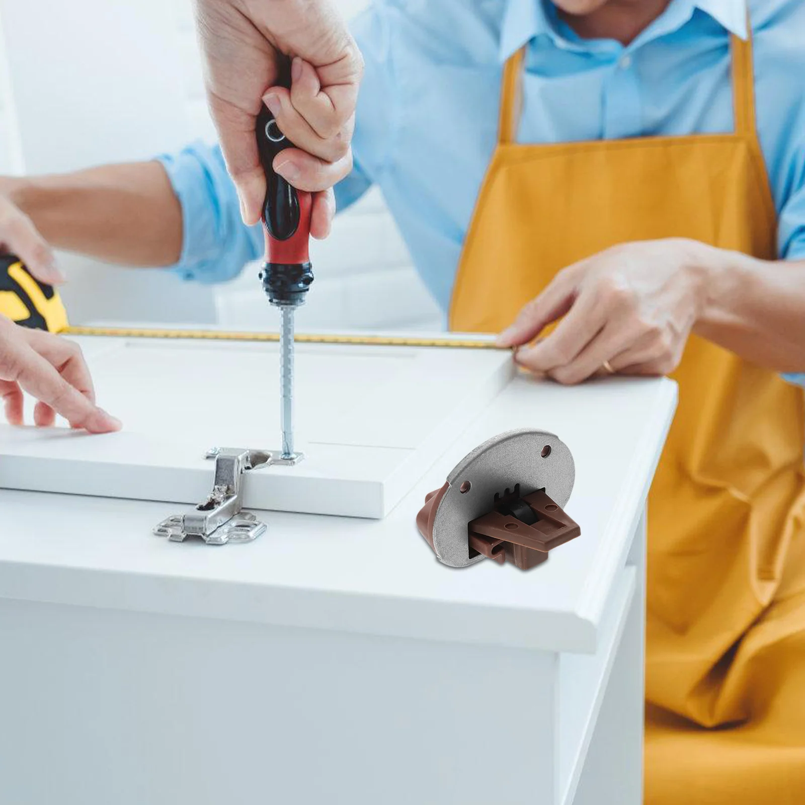 

10 set 10 Sets Slides Kit Plastic Drawer Guides Heavy Duty Track Slide Bottom Mount Hardware For Kitchen Cabinet Drawer Repair