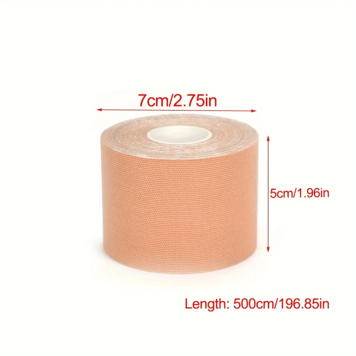 YITAPE Boob Tape 5cm*5M Breast Lift Tape Invisible Skin Tone Breathable Bra Tape for Strapless Backless Dress Push Up Anti Sag