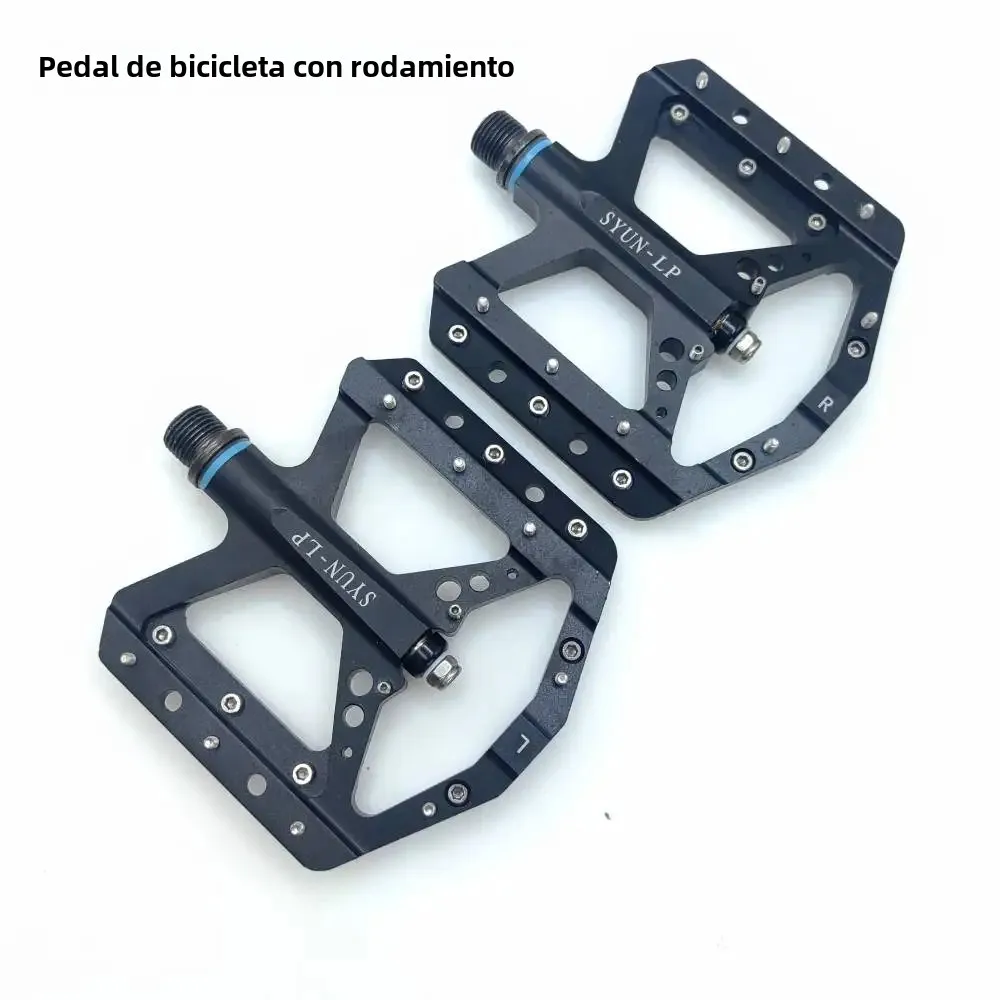 Últimos pedales planos para bicicleta MTB Road 1 rodamientos sellados pedales para bicicleta pedales de bicicleta de montaña pedales de plataforma ancha bicicleta