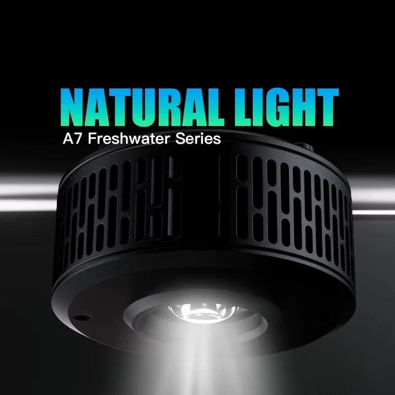 100W High Performance Freshwater Aquarium LED Light Full Spectrum Natural Light App Control Enhanced Algae Growth Flowering