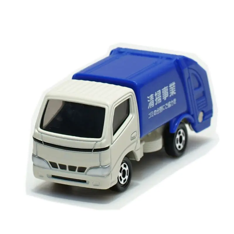 TOMY Tomica Diecast Alloy Garbage Truck Toy Model 45 Toyota Cleaner Car 741374 for Boys