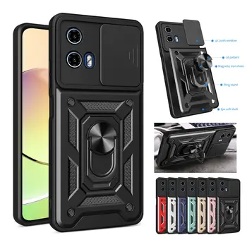 適用於摩托羅拉 Moto G85 G84 G75 G73 G54 G34 G14 G53 G62 G42 G10 G20 G30 E22i E20 E30 E40 的滑蓋式相機防震保護殼 8 最佳銷售 摩托羅拉 G42 - №1