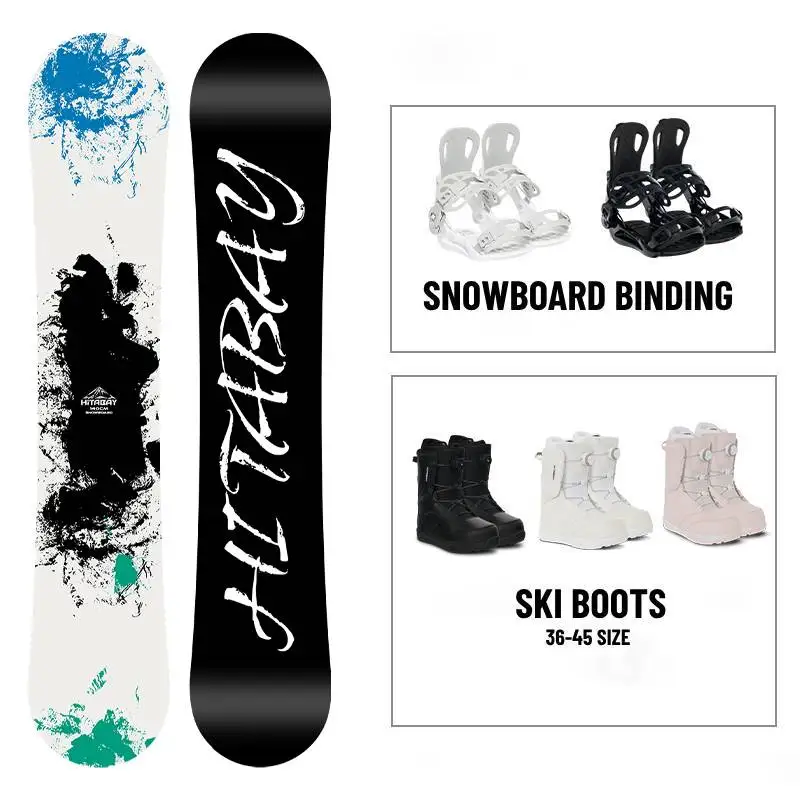 Snowboard di Alta Qualità per Adulti e Bambini, Tavola da Sci Bestseller Disponibile in Fabbrica