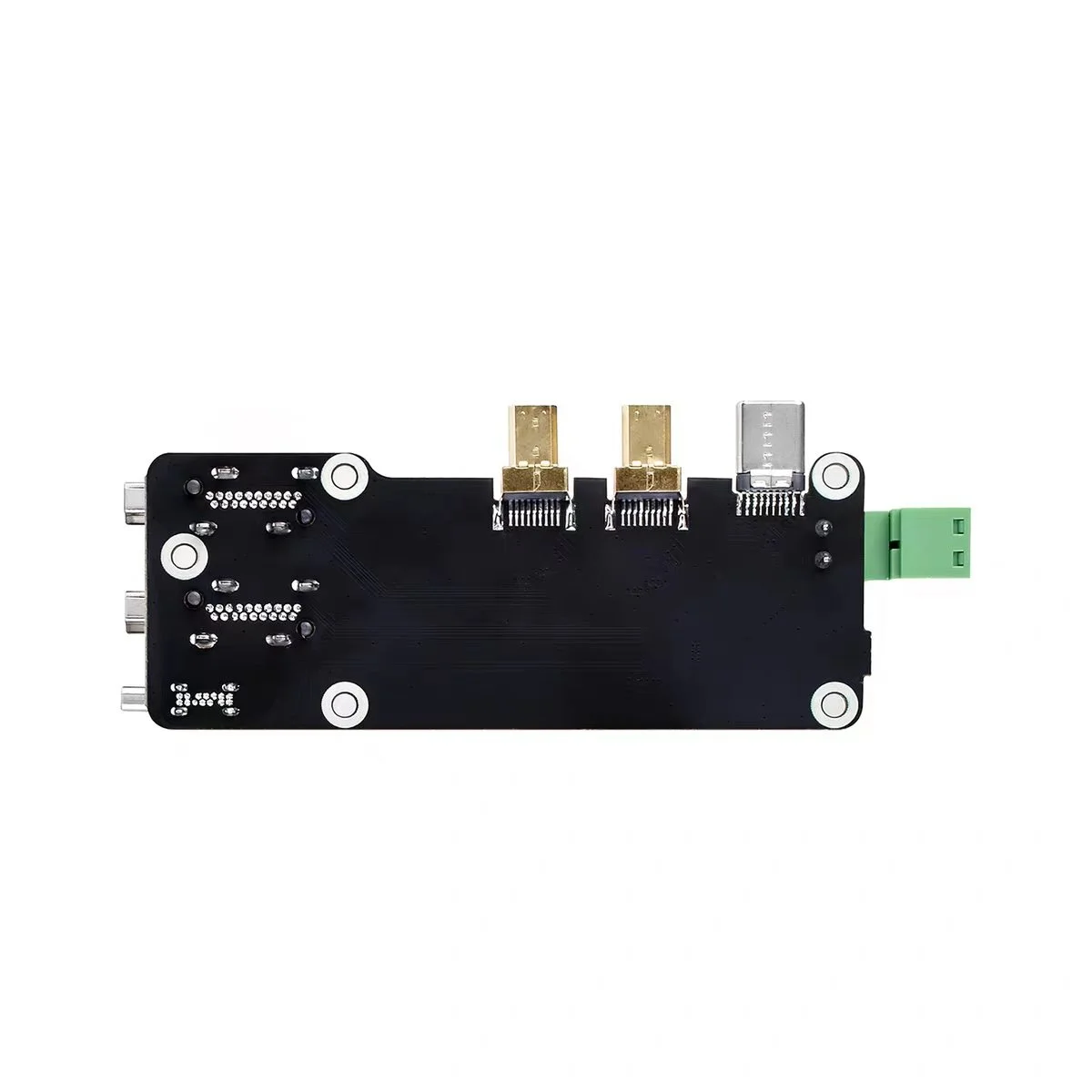 Micro Snow Raspberry Pi 5/4B Dual 4K HDMI Expansion Board Micro HDMI to HDMI Drive Free Plug and Play
