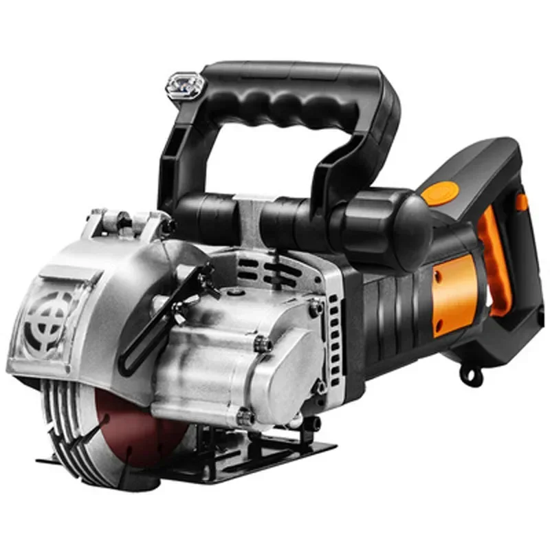 

6800W High-Speed Electric Wall Chaser 5000r/min Concrete Groove Cutting Machine Steel Slotting Power Tool for Home Improvement