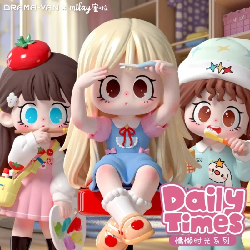 

Подлинная серия Milay Daily Times V3, слепая коробка, периферийные фигурки аниме, модные игрушки, модель Milay, орнамент, загадочная коробка, подарок для девочки